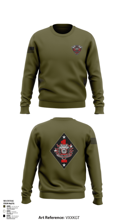 3rd AABN MTU 16742717 Crew Neck Sweatshirt - 128