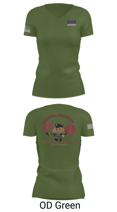 Upper Merion 36683777 Women's Short Sleeve V-neck Shirt - 46
