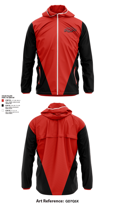 West Mo Hitters 26198575 Windbreaker - 1