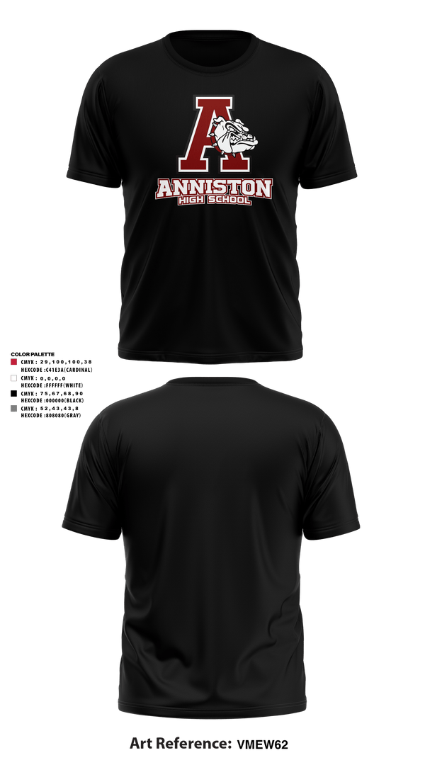 Short Sleeve Performance Shirt, Anniston High School, Spirit Store, Teamtime, Team time, sublimation, custom sports apparel, team uniforms, spirit wear, spiritwear, sports uniforms, custom shirts, team store, custom team store, fundraiser sports, apparel fundraiser