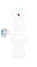 Glenwood Springs High School  12886681 Women's Short Sleeve V-neck Shirt - 18