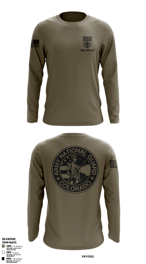 Long Sleeve Performance Shirt, Colorado Army National Guard, National Guard, Teamtime, Team time, sublimation, custom sports apparel, team uniforms, spirit wear, spiritwear, sports uniforms, custom shirts, team store, custom team store, fundraiser sports, apparel fundraiser