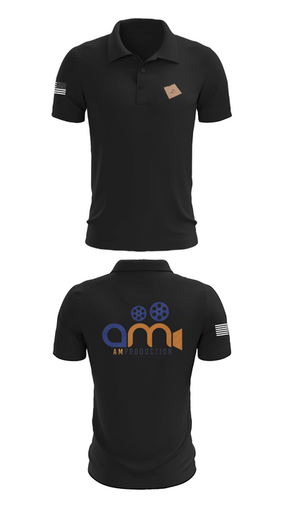 AM PRODUCTION 13584295 Short Sleeve Performance Polo - 28