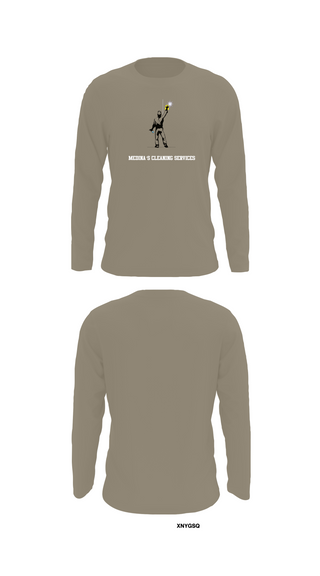 Long Sleeve Performance Shirt, Medina’s cleaning services, , Teamtime, Team time, sublimation, custom sports apparel, team uniforms, spirit wear, spiritwear, sports uniforms, custom shirts, team store, custom team store, fundraiser sports, apparel fundraiser