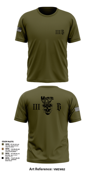 Short Sleeve Performance Shirt, 3B 1-325 AIR, 2BCT, 82ND ABN DIV, Army, Teamtime, Team time, sublimation, custom sports apparel, team uniforms, spirit wear, spiritwear, sports uniforms, custom shirts, team store, custom team store, fundraiser sports, apparel fundraiser