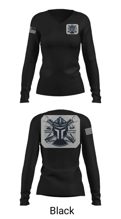 2-4 GSAB ECHO CO. 68271986 Women's Long Sleeve V-neck Shirt - 37