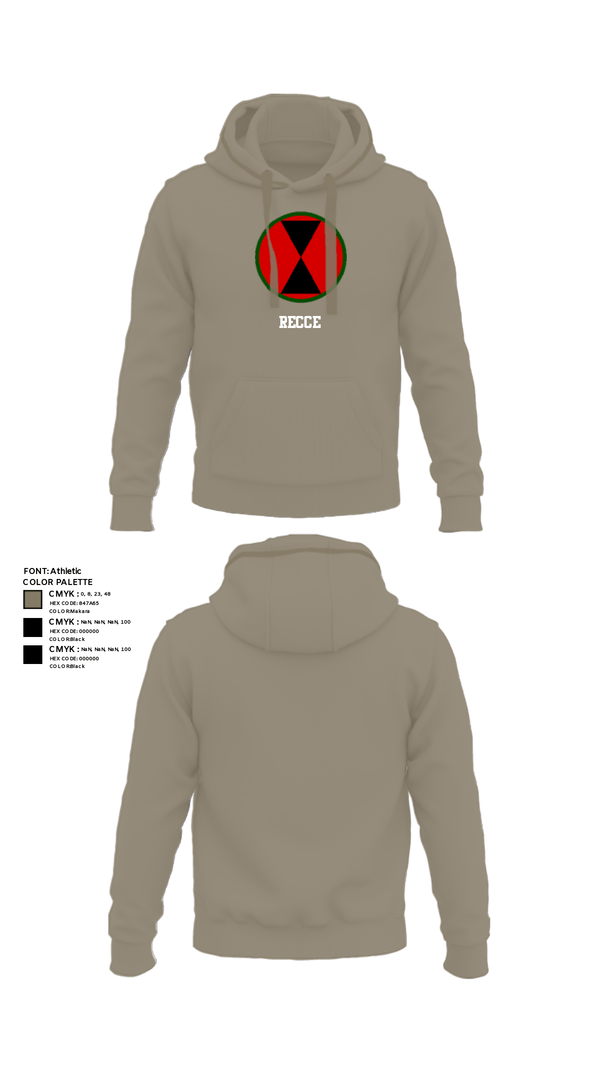 Hoodie, RECCE, Army, Teamtime, Team time, sublimation, custom sports apparel, team uniforms, spirit wear, spiritwear, sports uniforms, custom shirts, team store, custom team store, fundraiser sports, apparel fundraiser