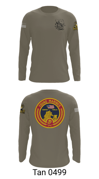 Long Sleeve Performance Shirt, Rogue Valley, Marines, Teamtime, Team time, sublimation, custom sports apparel, team uniforms, spirit wear, spiritwear, sports uniforms, custom shirts, team store, custom team store, fundraiser sports, apparel fundraiser