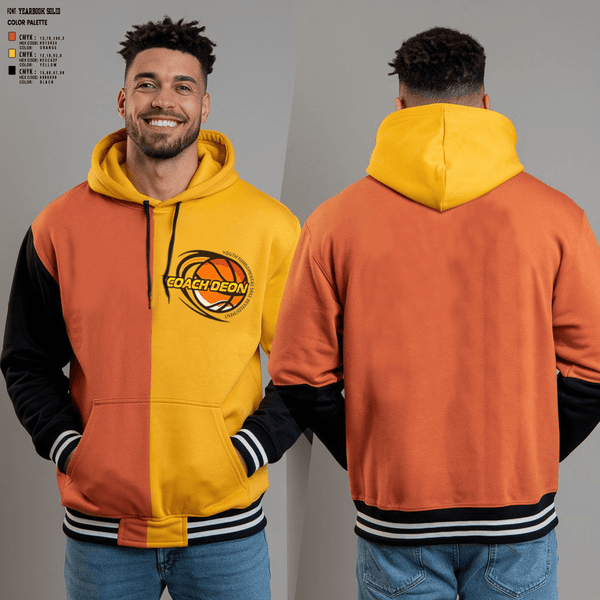 Hoodie, Coach Deon Fundamental Youth Basketball Training, Men's Basketball, Teamtime, Team time, sublimation, custom sports apparel, team uniforms, spirit wear, spiritwear, sports uniforms, custom shirts, team store, custom team store, fundraiser sports, apparel fundraiser