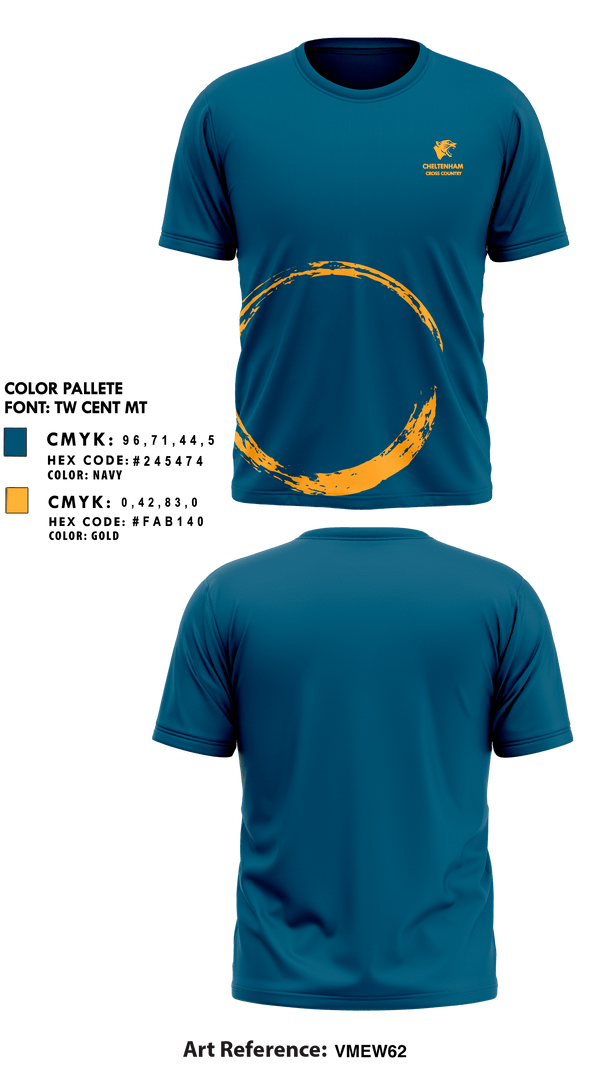 Short Sleeve Performance Shirt, Cheltenham High School Cross Country, Cross Country, Teamtime, Team time, sublimation, custom sports apparel, team uniforms, spirit wear, spiritwear, sports uniforms, custom shirts, team store, custom team store, fundraiser sports, apparel fundraiser