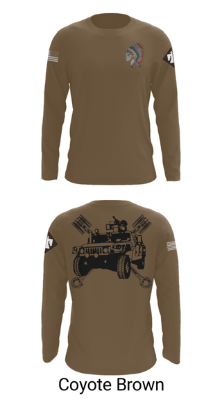 Long Sleeve Performance Shirt, FMS 1, OKARNG, , Teamtime, Team time, sublimation, custom sports apparel, team uniforms, spirit wear, spiritwear, sports uniforms, custom shirts, team store, custom team store, fundraiser sports, apparel fundraiser
