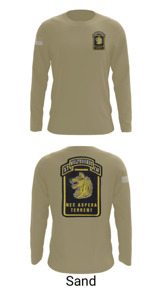 Long Sleeve Performance Shirt, Wolfhounds, Army, Teamtime, Team time, sublimation, custom sports apparel, team uniforms, spirit wear, spiritwear, sports uniforms, custom shirts, team store, custom team store, fundraiser sports, apparel fundraiser