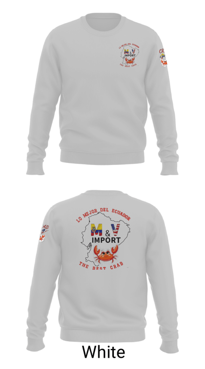 M & V import LLC 96661084 Crew Neck Sweatshirt - 2