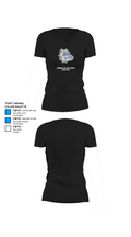 Kenmore East High School Basketball 21732196 Women's Short Sleeve V-neck Shirt - 37