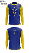 Villa Grove High School Cheer 92409142 Long Sleeve Performance Shirt - 41