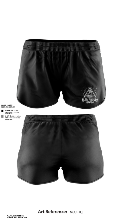 El Trío Paranormal 31784889 Women's Shorts - 1