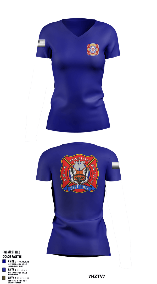 Womens Short Sleeve Vneck Shirt, , Fire Department, Teamtime, Team time, sublimation, custom sports apparel, team uniforms, spirit wear, spiritwear, sports uniforms, custom shirts, team store, custom team store, fundraiser sports, apparel fundraiser
