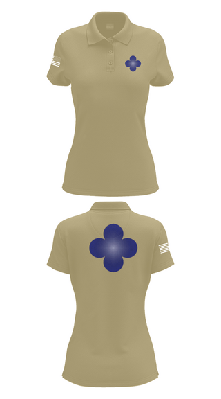 Womens Short Sleeve Performance Polo, 338th Army Band, Army, Teamtime, Team time, sublimation, custom sports apparel, team uniforms, spirit wear, spiritwear, sports uniforms, custom shirts, team store, custom team store, fundraiser sports, apparel fundraiser