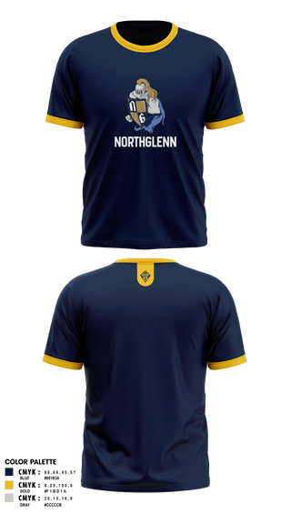 Old School Cotton Feel Shirt, Northglenn MS, Spirit Store, Teamtime, Team time, sublimation, custom sports apparel, team uniforms, spirit wear, spiritwear, sports uniforms, custom shirts, team store, custom team store, fundraiser sports, apparel fundraiser