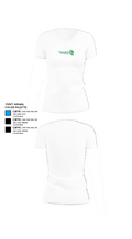 Moils Lawn and landscape 2540388 Women's Short Sleeve V-neck Shirt - 18