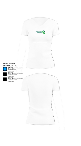 Womens Short Sleeve Vneck Shirt, Moils Lawn and landscape, , Teamtime, Team time, sublimation, custom sports apparel, team uniforms, spirit wear, spiritwear, sports uniforms, custom shirts, team store, custom team store, fundraiser sports, apparel fundraiser