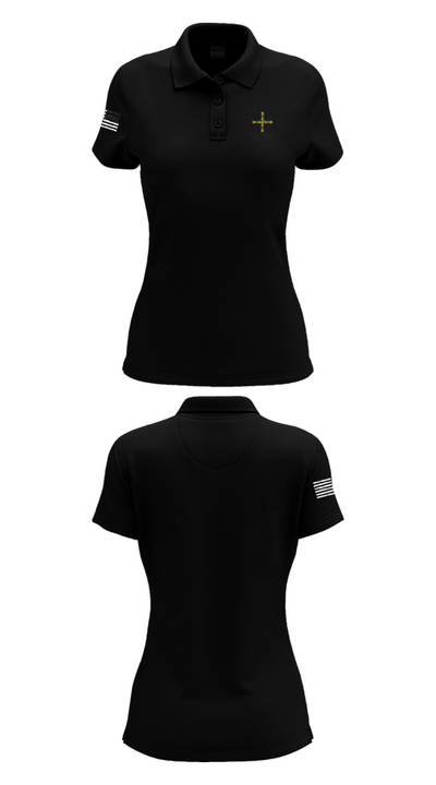 Immanuel Lutheran School 70658929 Women's Short Sleeve Performance Polo  - 36