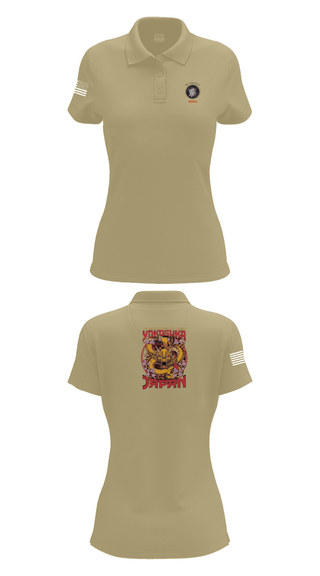 Womens Short Sleeve Performance Polo, Transactional Service Center Yokosuka, Navy, Teamtime, Team time, sublimation, custom sports apparel, team uniforms, spirit wear, spiritwear, sports uniforms, custom shirts, team store, custom team store, fundraiser sports, apparel fundraiser
