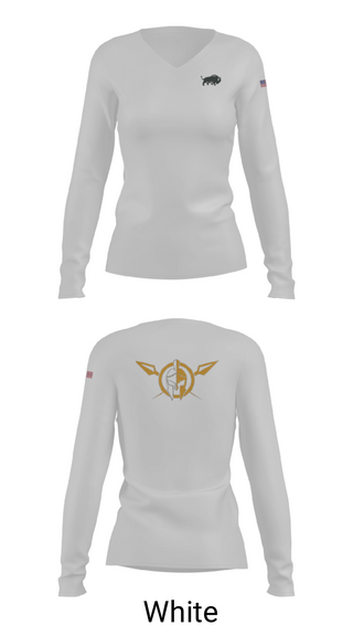 Women's Long Sleeve Vneck Shirt, 1-40 cav, , Teamtime, Team time, sublimation, custom sports apparel, team uniforms, spirit wear, spiritwear, sports uniforms, custom shirts, team store, custom team store, fundraiser sports, apparel fundraiser