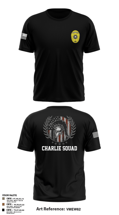 Charlie Squad 41668250 Old School Cotton Feel Shirt - 6