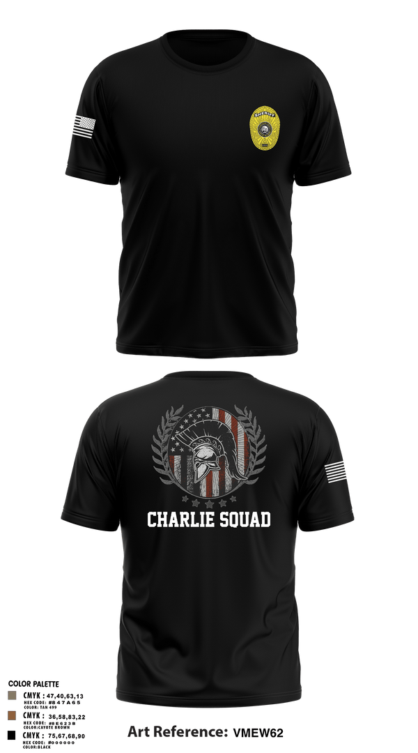 Old School Cotton Feel Shirt, Charlie SquadCharlie SquadCNT (Crisis Negotiation Team), Police, Teamtime, Team time, sublimation, custom sports apparel, team uniforms, spirit wear, spiritwear, sports uniforms, custom shirts, team store, custom team store, fundraiser sports, apparel fundraiser