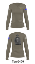 Bandoleros 86621412 Women's Long Sleeve V-neck Shirt - 77