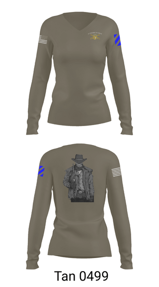 Womens Long Sleeve Vneck Shirt, Bandoleros, , Teamtime, Team time, sublimation, custom sports apparel, team uniforms, spirit wear, spiritwear, sports uniforms, custom shirts, team store, custom team store, fundraiser sports, apparel fundraiser