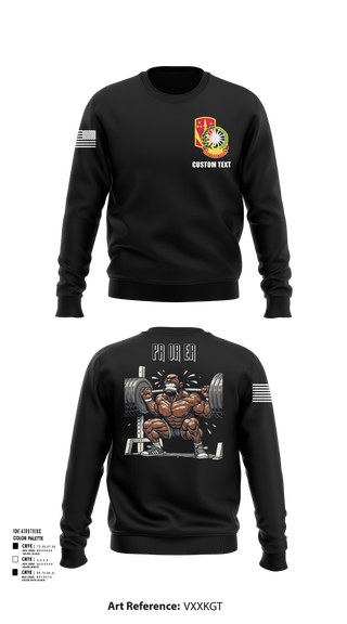 Crew Neck Sweatshirt, 4-3 ADA, Army, Teamtime, Team time, sublimation, custom sports apparel, team uniforms, spirit wear, spiritwear, sports uniforms, custom shirts, team store, custom team store, fundraiser sports, apparel fundraiser