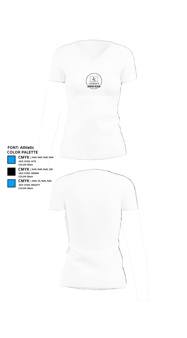 Womens Short Sleeve Vneck Shirt, Jordan’s Graphic Designs, , Teamtime, Team time, sublimation, custom sports apparel, team uniforms, spirit wear, spiritwear, sports uniforms, custom shirts, team store, custom team store, fundraiser sports, apparel fundraiser