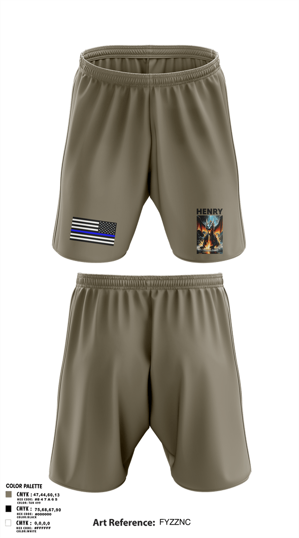 Athletic Shorts With Pockets, Henry, Police, Teamtime, Team time, sublimation, custom sports apparel, team uniforms, spirit wear, spiritwear, sports uniforms, custom shirts, team store, custom team store, fundraiser sports, apparel fundraiser
