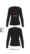 Energy Zone 36299353 Women's Long Sleeve V-neck Shirt - 10