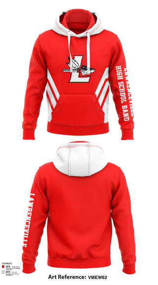 Hoodie, Lawrenceville High School Band, Spirit Store, Teamtime, Team time, sublimation, custom sports apparel, team uniforms, spirit wear, spiritwear, sports uniforms, custom shirts, team store, custom team store, fundraiser sports, apparel fundraiser