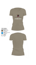 5th Armored Brigade 44800890 Women's Short Sleeve V-neck Shirt - 64