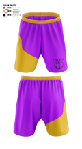 Cudahy High School Swimming 6681337 Athletic Shorts With Pockets - 2