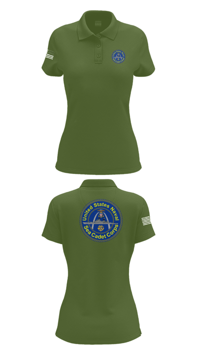 Battleship misssouri 47283625 Women's Short Sleeve Performance Polo  - 52