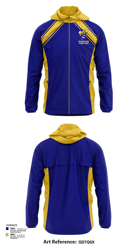 Windbreaker, Hillsdale High School Cheer, Cheer, Teamtime, Team time, sublimation, custom sports apparel, team uniforms, spirit wear, spiritwear, sports uniforms, custom shirts, team store, custom team store, fundraiser sports, apparel fundraiser