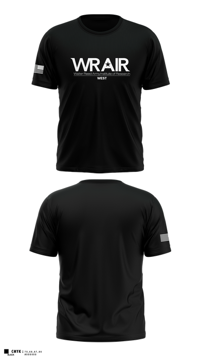 Walter Reed Army Institute of Research - West 71729824 Short Sleeve Performance Shirt - 5