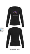 Aiken High School 45684416 Women's Long Sleeve V-neck Shirt - 34