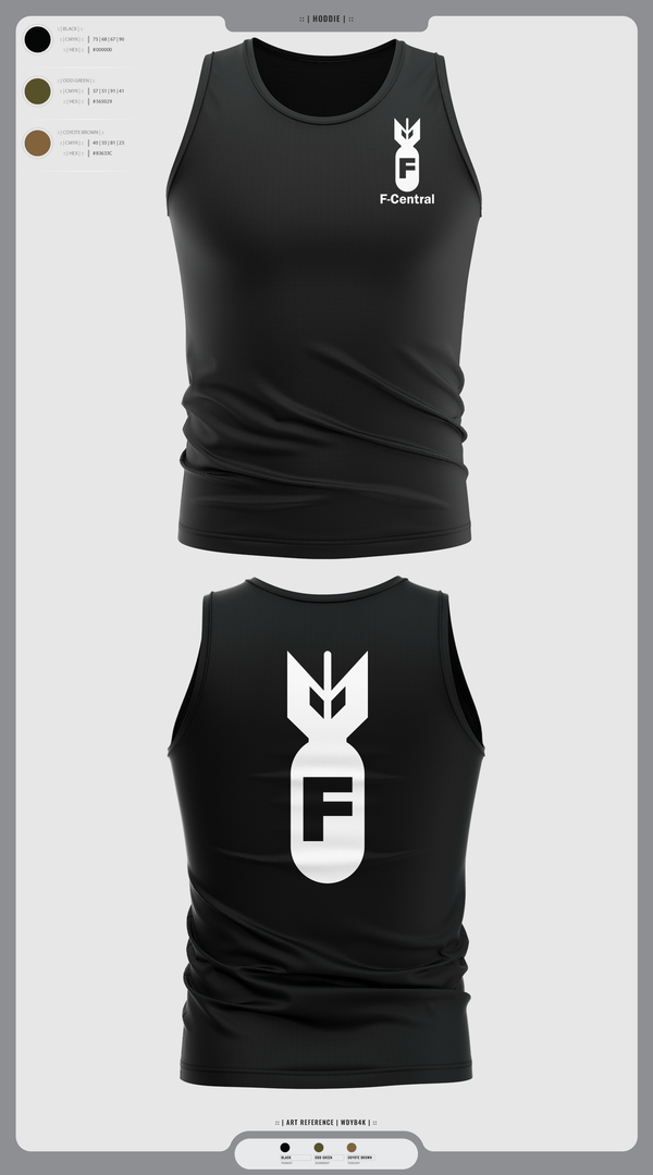 Tank Top, F Central, Police, Teamtime, Team time, sublimation, custom sports apparel, team uniforms, spirit wear, spiritwear, sports uniforms, custom shirts, team store, custom team store, fundraiser sports, apparel fundraiser
