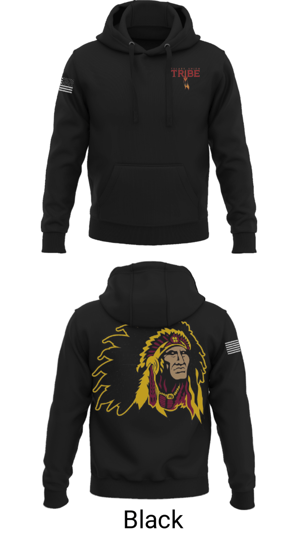 Hoodie, Tulare Union High School Soccer, Men's Soccer, Teamtime, Team time, sublimation, custom sports apparel, team uniforms, spirit wear, spiritwear, sports uniforms, custom shirts, team store, custom team store, fundraiser sports, apparel fundraiser