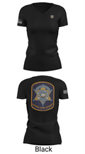 Criminal Investigation 3938601 Women's Short Sleeve V-neck Shirt - 27