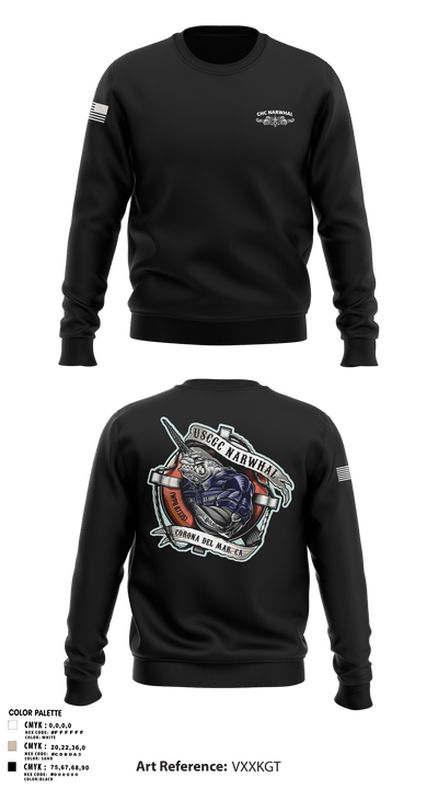 CHC NARWHAL 89056143 Crew Neck Sweatshirt - 3