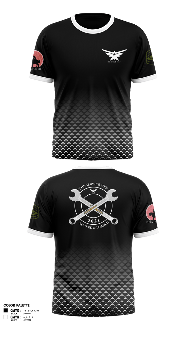 Short Sleeve Performance Shirt, The ServicemenThe Servicemen, , Teamtime, Team time, sublimation, custom sports apparel, team uniforms, spirit wear, spiritwear, sports uniforms, custom shirts, team store, custom team store, fundraiser sports, apparel fundraiser