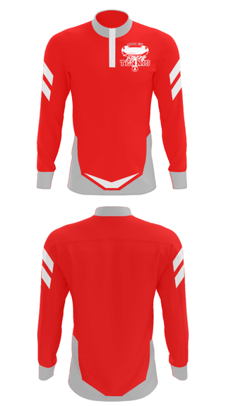 Quarter Zip Jacket, Archer High School Tennis, Tennis, Teamtime, Team time, sublimation, custom sports apparel, team uniforms, spirit wear, spiritwear, sports uniforms, custom shirts, team store, custom team store, fundraiser sports, apparel fundraiser