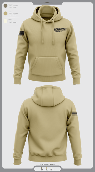 Hoodie, IDMT, Air Force, Teamtime, Team time, sublimation, custom sports apparel, team uniforms, spirit wear, spiritwear, sports uniforms, custom shirts, team store, custom team store, fundraiser sports, apparel fundraiser